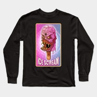 Ice Scream, Ice Cream Monster Long Sleeve T-Shirt